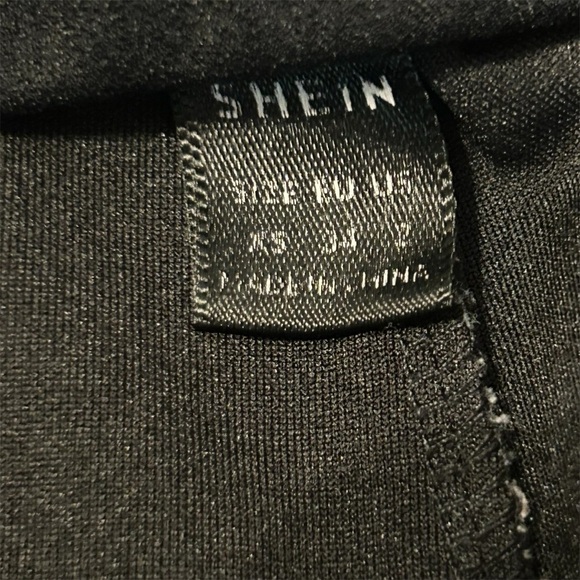 SHEIN Black Flare Leggings Womens Trousers Pull On Casual Pants‎ - Picture 2 of 3